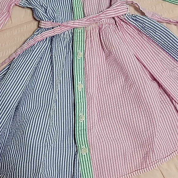 Ralph Lauren Striped Multicolor Kids Dress - Picture 4 of 6